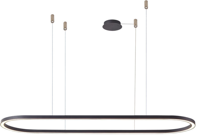 Azzardo ELENA Black 4.5cm H X 150cm W X 35cm D