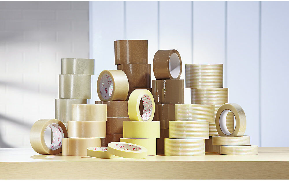 PVC-Packband, Ausführung extrastark, VE 24 Rollen, transparent, Bandbreite 75 mm kaiserkraft