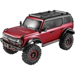 WL Toy Rot (metallic) Brushed 1:10 RC Modellauto Elektro Crawler Allradantrieb (4WD) RtR 2,4 GHz Inkl. Akku und Ladegerät 104020