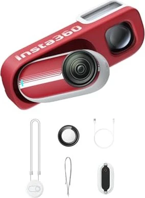 Insta360 GO 3S Retro Bundle (Special Edition)- Classic Red 128 GB