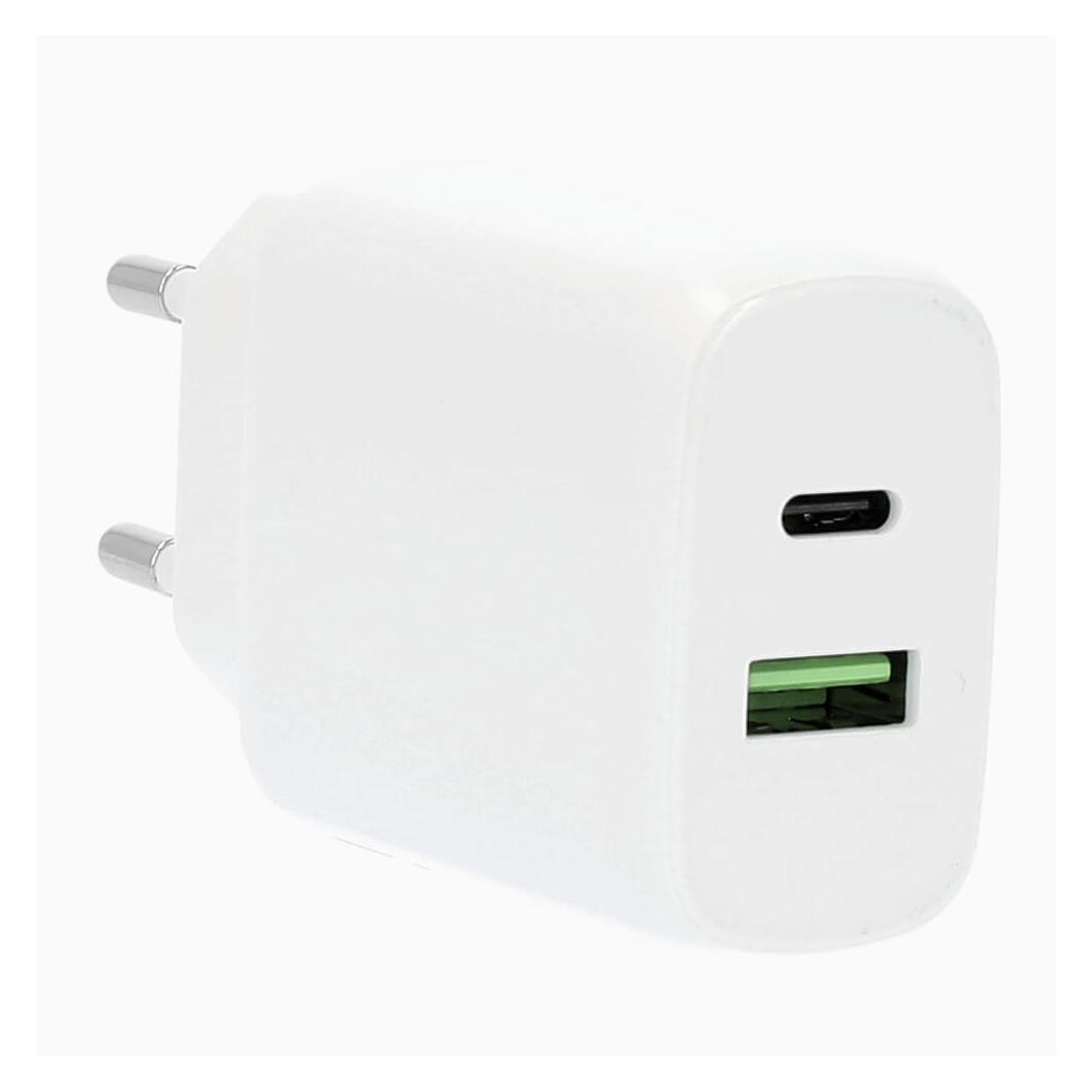 Carl GEAR Charger 220V 1xUSB-C + 1xUSB-A (25 W, 2 Ports) (665118)