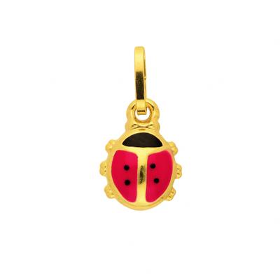 Kettenanhänger ADELIA´S "Damen Goldschmuck 333 Gold Anhänger Marienkäfer", gold, Schmuckanhänger, Damen, Gold, Kettenanhänger, 333 Gold Goldschmuck für Damen
