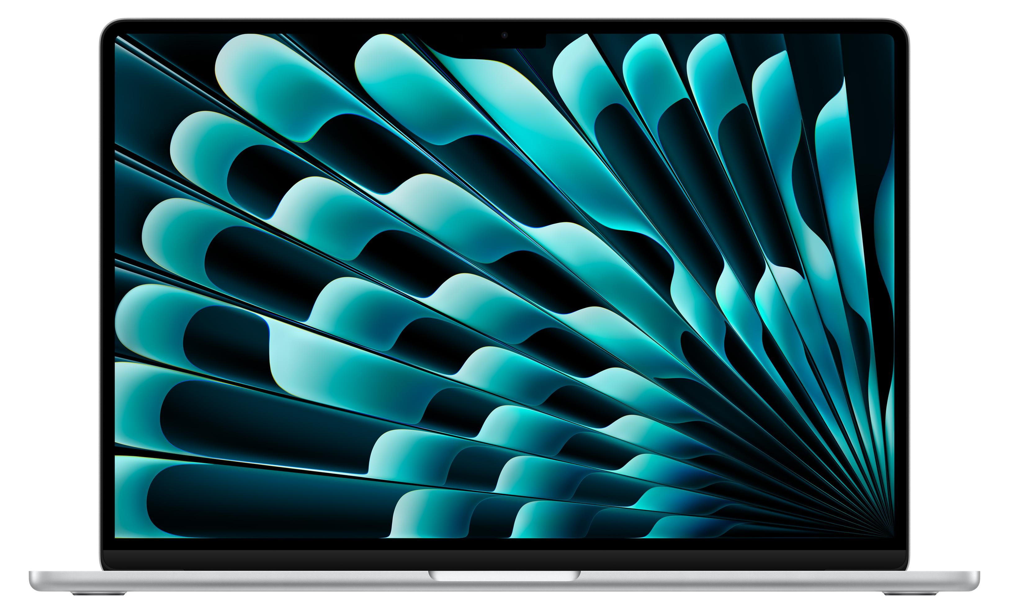 MacBook Air 15" M5, Silber, M5 (10-CPU/10-GPU), 16GB, 1TB , Deutsch, Kein Netzteil