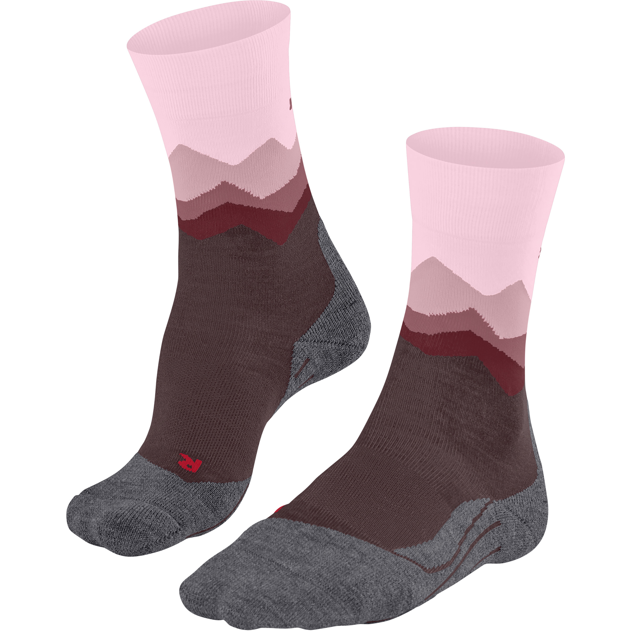 Falke TK2 Crest Damen Wandersocken mahogany Größe 35 Camping Atmungsaktiv