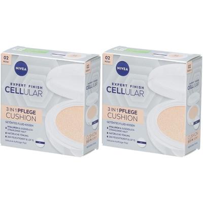 Nivea Cellular Expert Finish 3in1 Pflege Cushion Mittel 15ml x2 2x15 ml