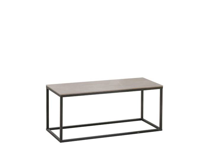 Mid.you Couchtisch, Grau, Keramik, rechteckig, 40x44x100 cm, Wohnzimmer, Wohnzimmertische, Couchtische, Couchtische Keramik
