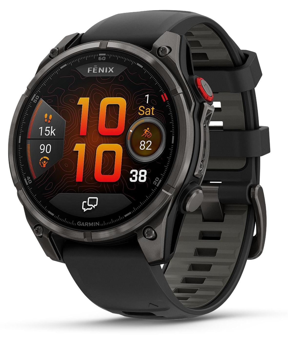 Garmin fēnix 8 Pro Smartwatch met AMOLED-scherm, Touchscreen, 32 GB opslag en GPS, 77 gram