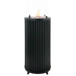 Cosi Feuersäule Cosipillar Aluminium Black
