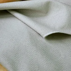 framsohn Geschirrtuch Baumwolle- Leinen Fischgrät 'Natura'  Beige