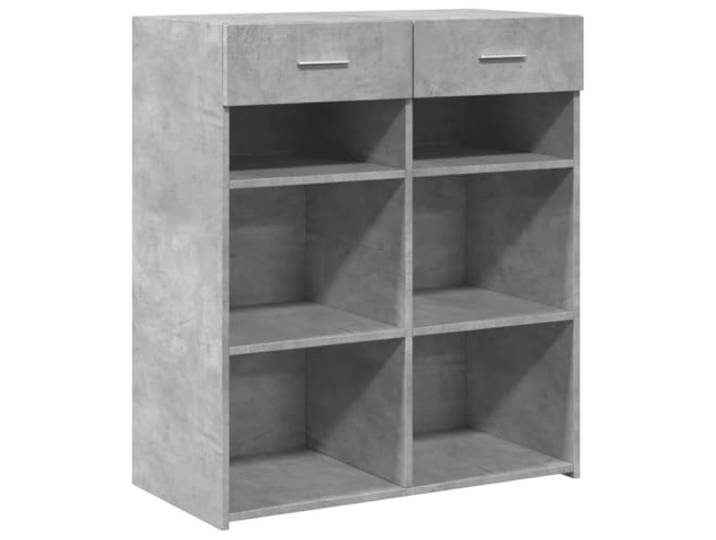 HEFZGDB Weißes Sideboard aus Holzwerkstoff mit Schubladen, klassisches Sideboard mit viel Stauraum, langlebiges für die Wohnungseinrichtung, praktisches mit einfacher Reinigung und Wird
