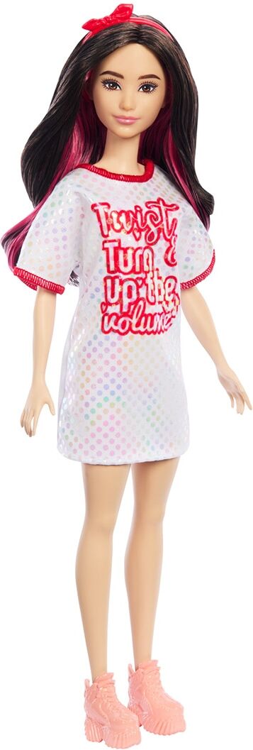 Barbie Fashionista Red Mesh Dress.