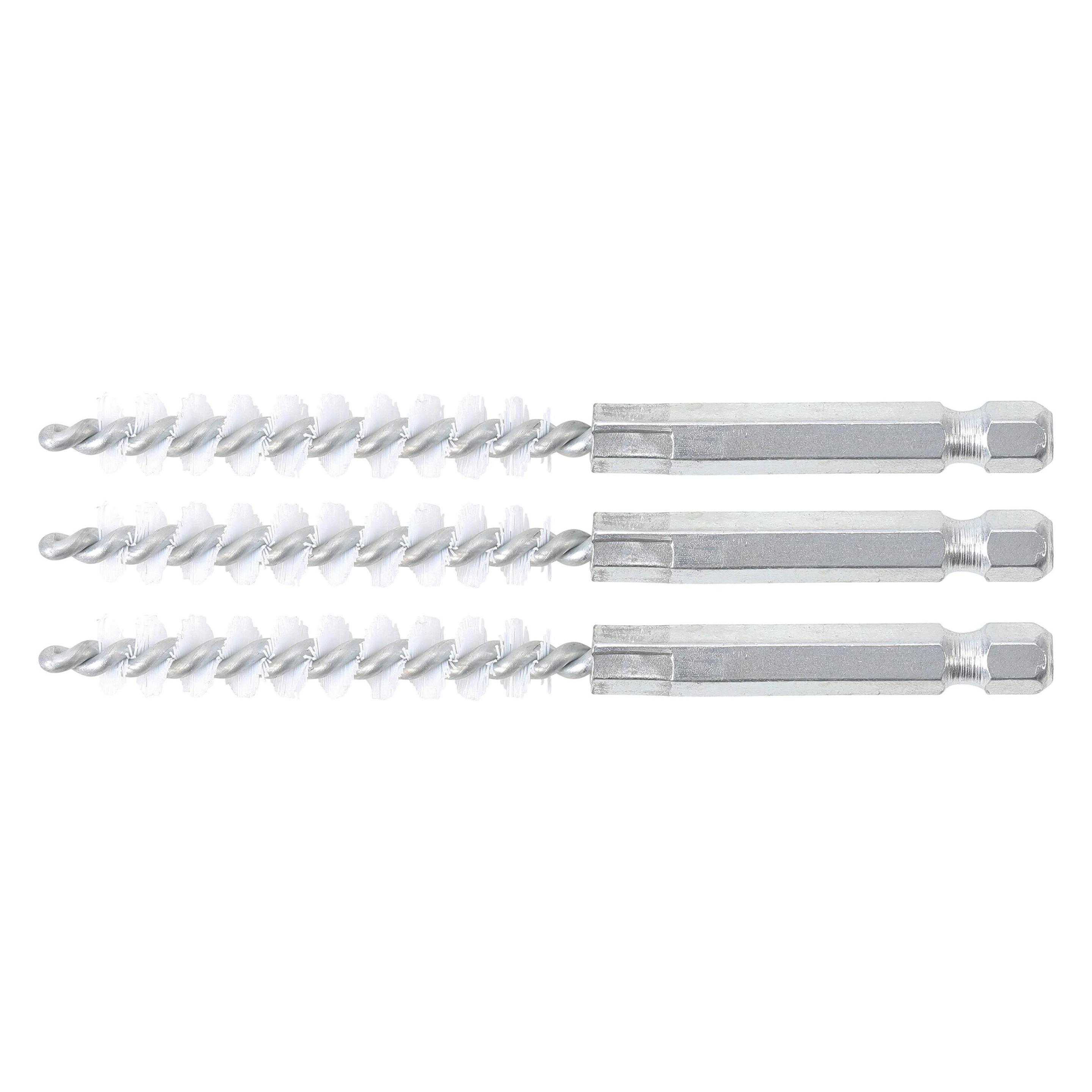 BGS Nylonbürste 9 mm Antrieb Aussensechskant 6,3 mm (1/4") 3-tlg. (3078-9-N)