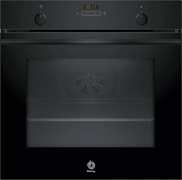 REACONDICIONADO Seminuevo Muy bueno Horno - Balay 3HB5159N4, Serie Cristal, Multifunción, Hidrolítica, 71l, Función Freidora de Aire, Aire Caliente 3D