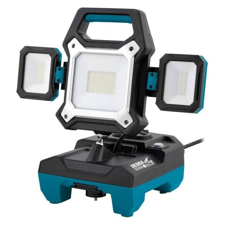 Dedra Kabelloses LED-Arbeitslicht 18V, SAS+ALLE DED6907H (2500 lm) (DED6907H)
