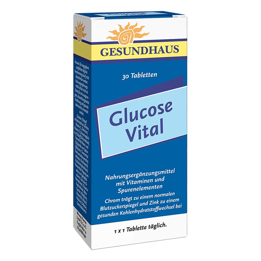 Wörwag Pharma GmbH & Co. KG Gesundhaus Glucose Vital Tabletten 10797548