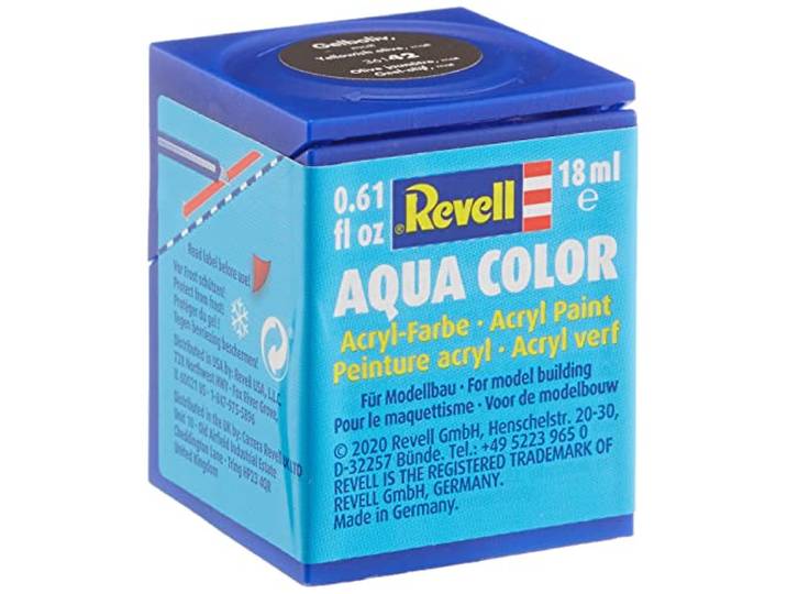 Revell 36142 Aqua-kleur geel, olijf kleurcode: 42 blik 18ml