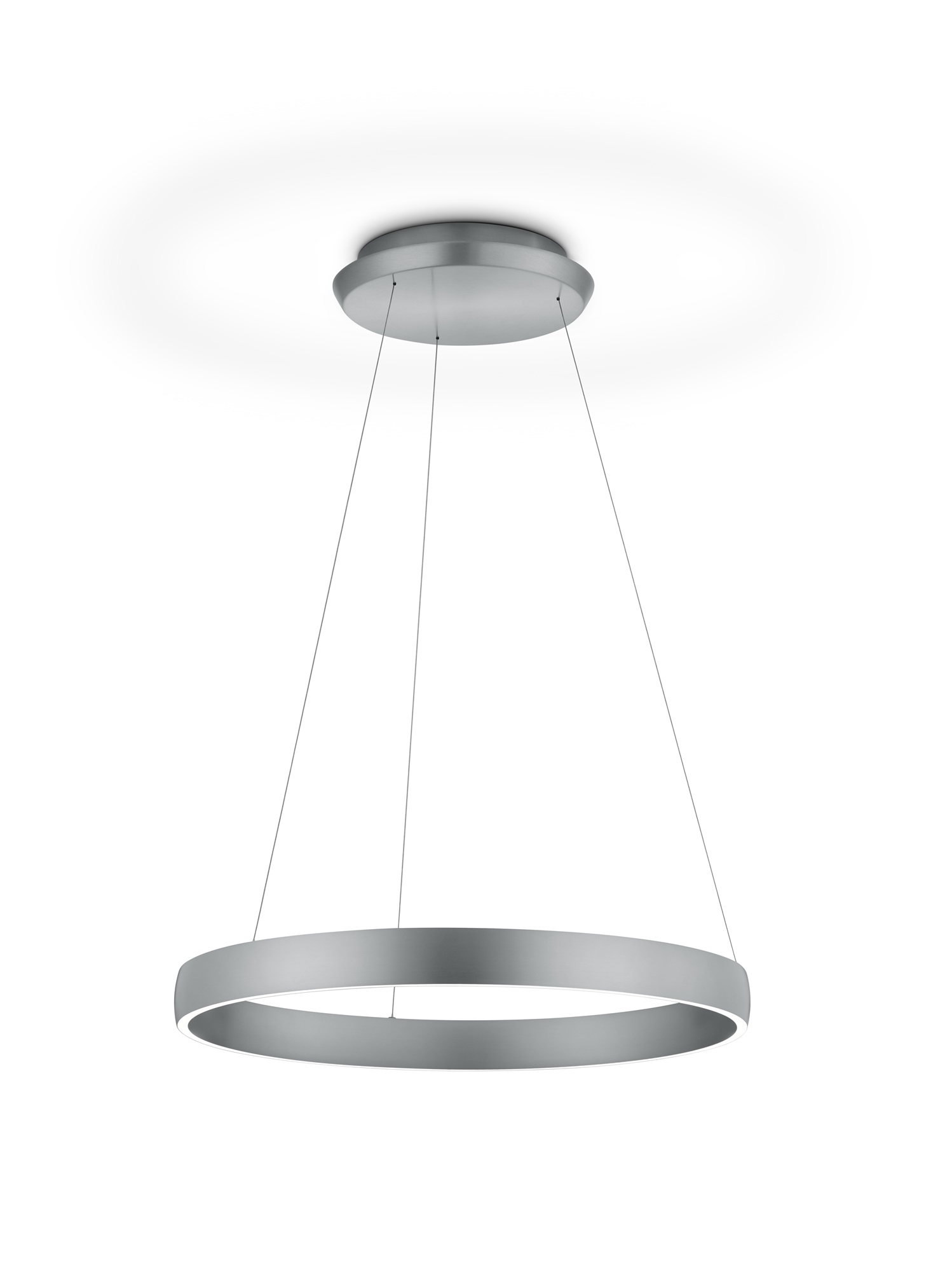 GKS Knapstein LED-Pendelleuchte SARA 60cm Nickel Dynamic-White 51.496.05 4250035828216