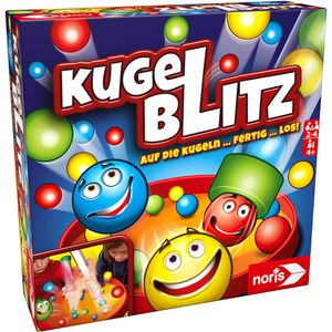 Noris Geschicklichkeitsspiel 606064480, Kugelblitz, für 2-4 Spieler, ab 4 Jahre