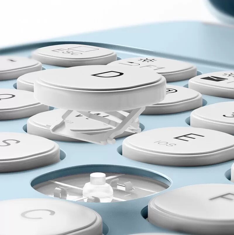 INF Phantom Black Bluetooth-Tastaturhülle für Xiaomi Pad 7/7Pro