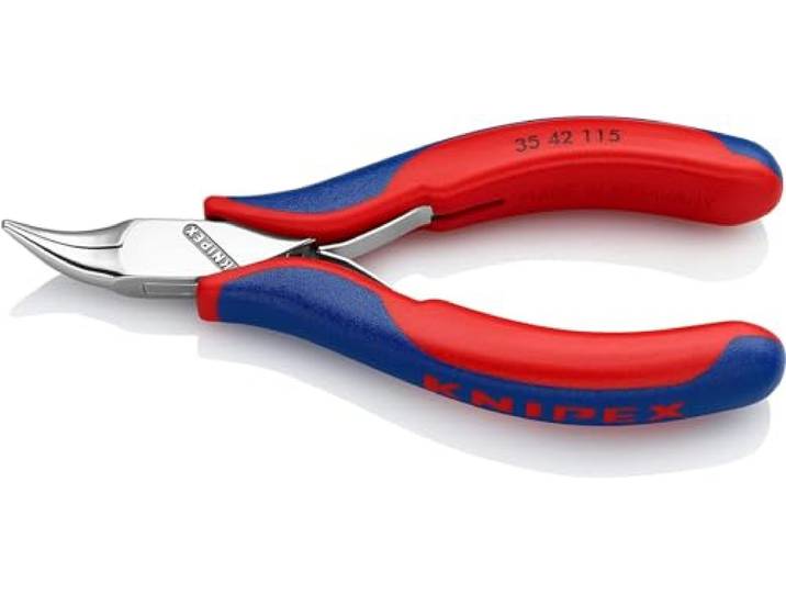 KNIPEX Elektronica-grijptang met doorgestoken scharnier, 35 42 115