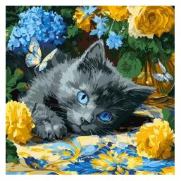 Ideyka Diamond Painting Türkischer Kaffee 30 x 40 mit Rahmen (AMO8130)