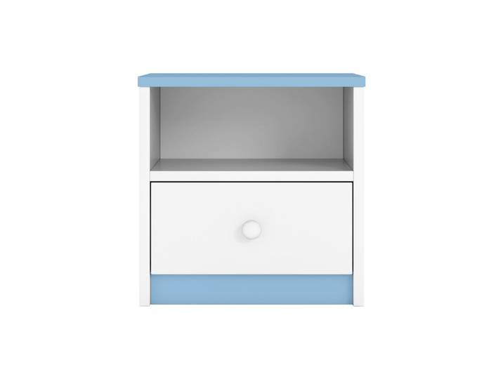 Raumhirsch Furniture Nachttisch Nachttisch für Kinder, Kindernachttisch Blau