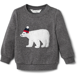 Tchibo - Kinder-Sweater - Baby - Gr. 50/56 - dunkelgrau