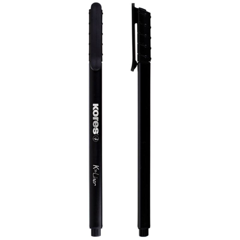 Kores K- Fineliner schwarz 0,4 mm, 1 St.