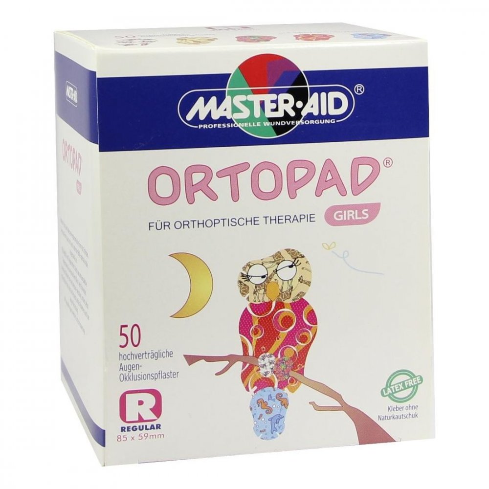 Trusetal Verbandstoffwerk GmbH Ortopad for girls regular Augenokklusionspflaster 02877115