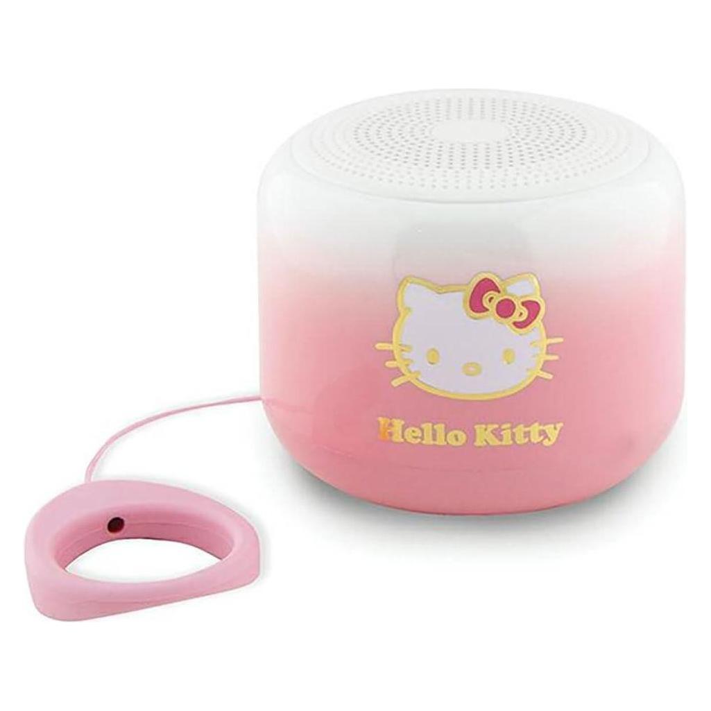 Hello Kitty głośnik Bluetooth HKWSBT6GKEP różowy/pink Electroplate Gradient (4 h) (1696244904)