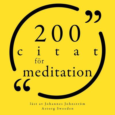 200 citat för meditation - Laozi, Audio, 9782821158528