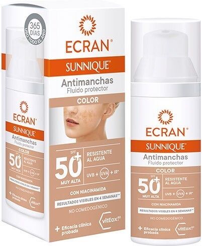 ECRAN Sunnique Antimanchas Color SPF 50+