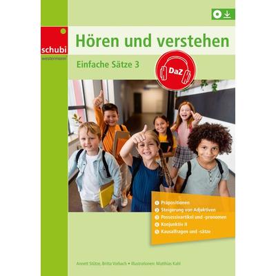 Hören und Verstehen DaZ, Taschenbuch von Britta Vorbach,Annett Stütze, Westermann Lernwelten GmbH, 978-3-86723-692-8