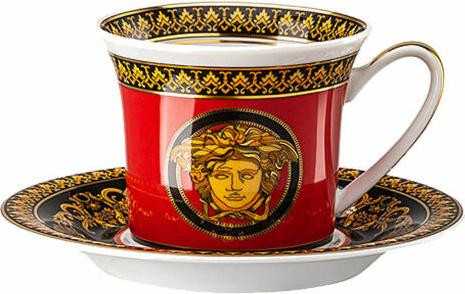Rosenthal Versace Ikarus Medusa espressokopjes 2-delig