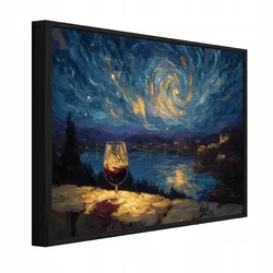 BILDER mit Rahmen Landschaft Landschaft Beige 60x40 cm