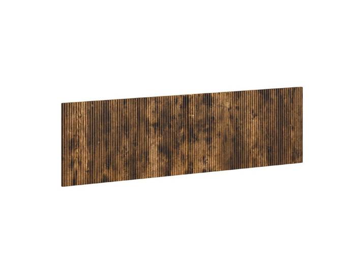 vidaXL Bett Wandmontiertes Kopfteil ARNHEM Raucheiche Holzwerkstoff