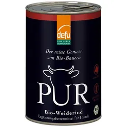 Hund Nassfutter - PUR Weiderind Dose