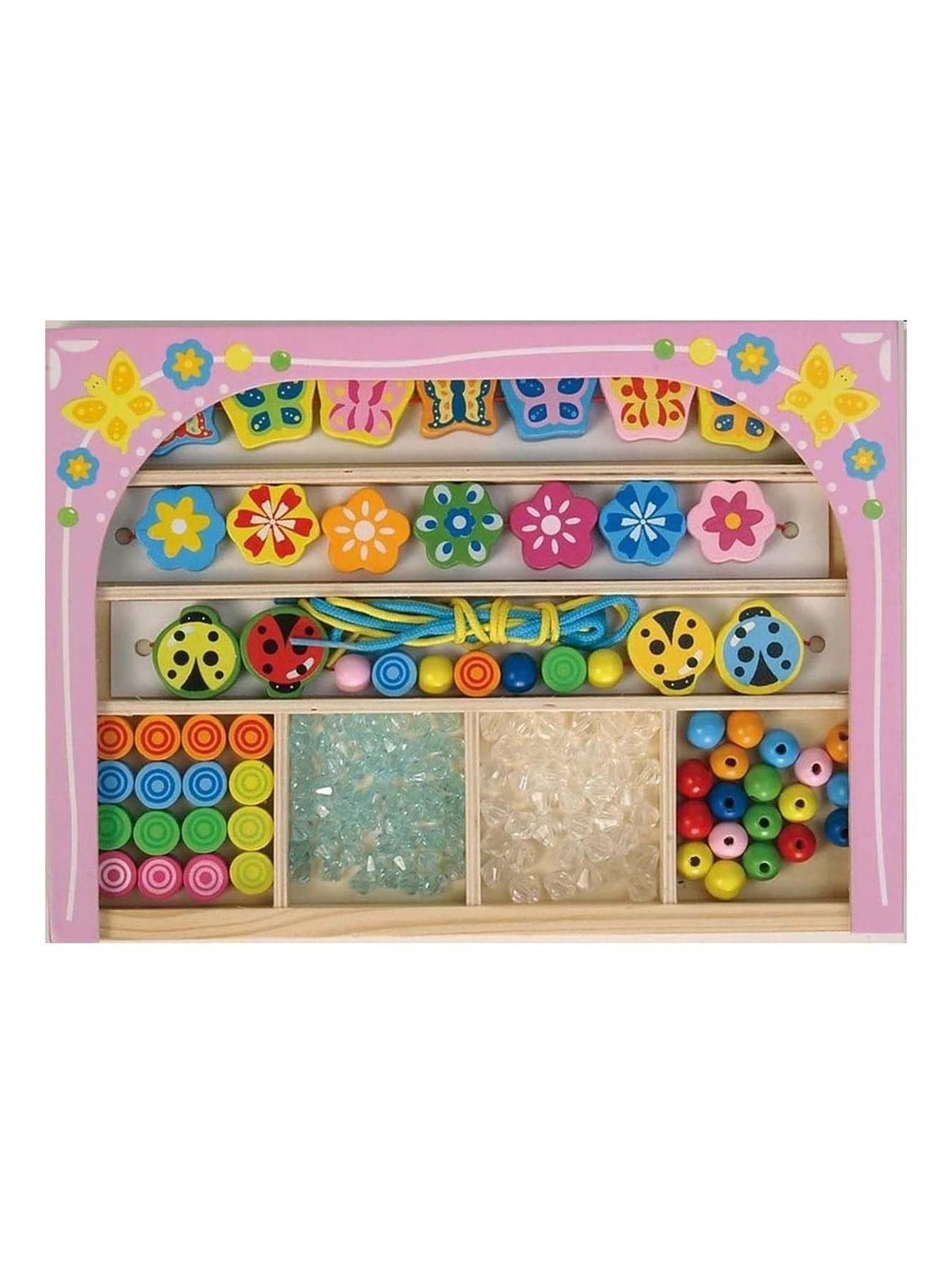 Jono Toys Lena Wooden Beads Party Beads