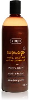 Ziaja Cupuacu gel de banho e sabonete cristalino 500 ml. Cupuacu