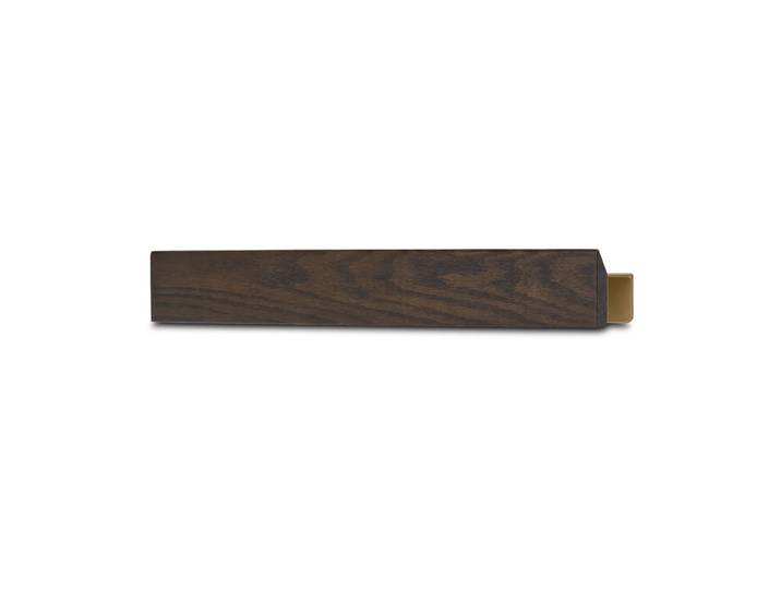 Gejst Étagère magnétique Flex Rail 40 cm Chêne foncé-laiton
