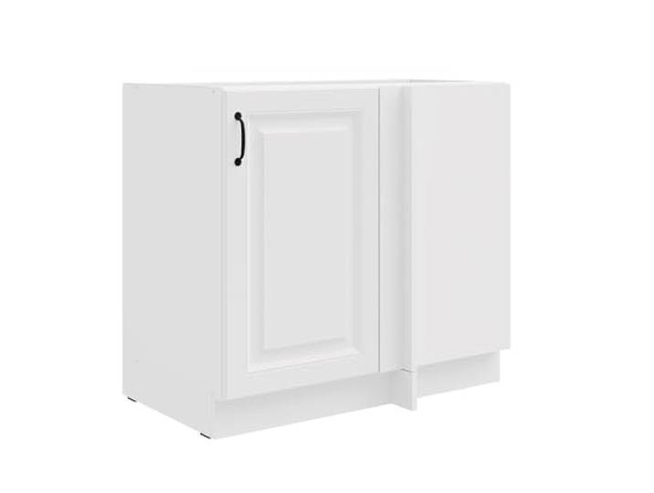 Kuechen-preisbombe Eckschrank 105cm Stilo Weiß Küchenzeile Küchenblock Küche Landhaus Einbauküche