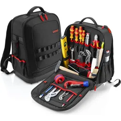Knipex, Werkzeugkoffer, Werkzeugrucksack Modular X15 Sanitär (24 Teile)