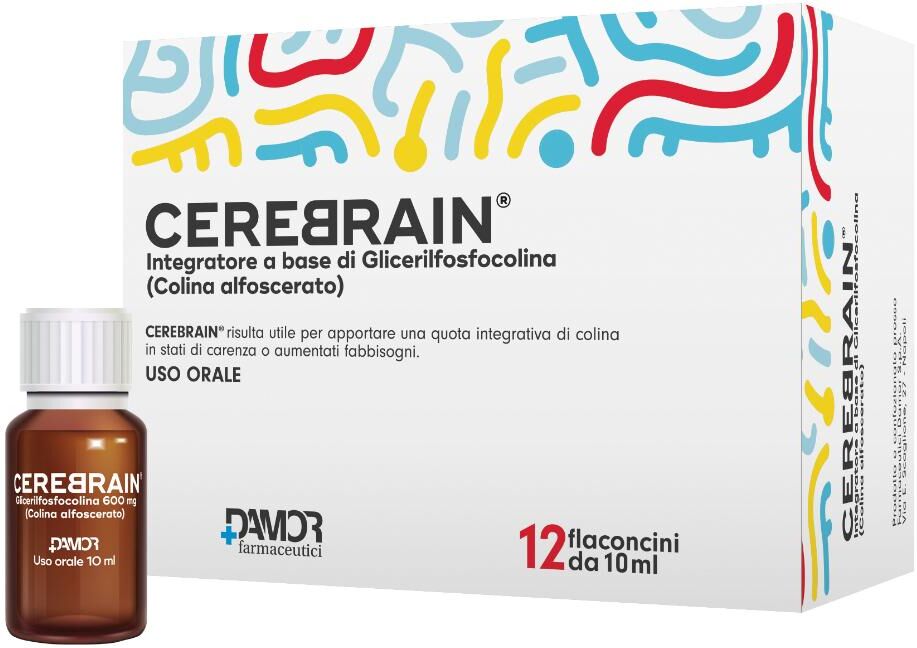 FARMACEUTICI DAMOR SpA Cerebrain, 12 Flaconcini