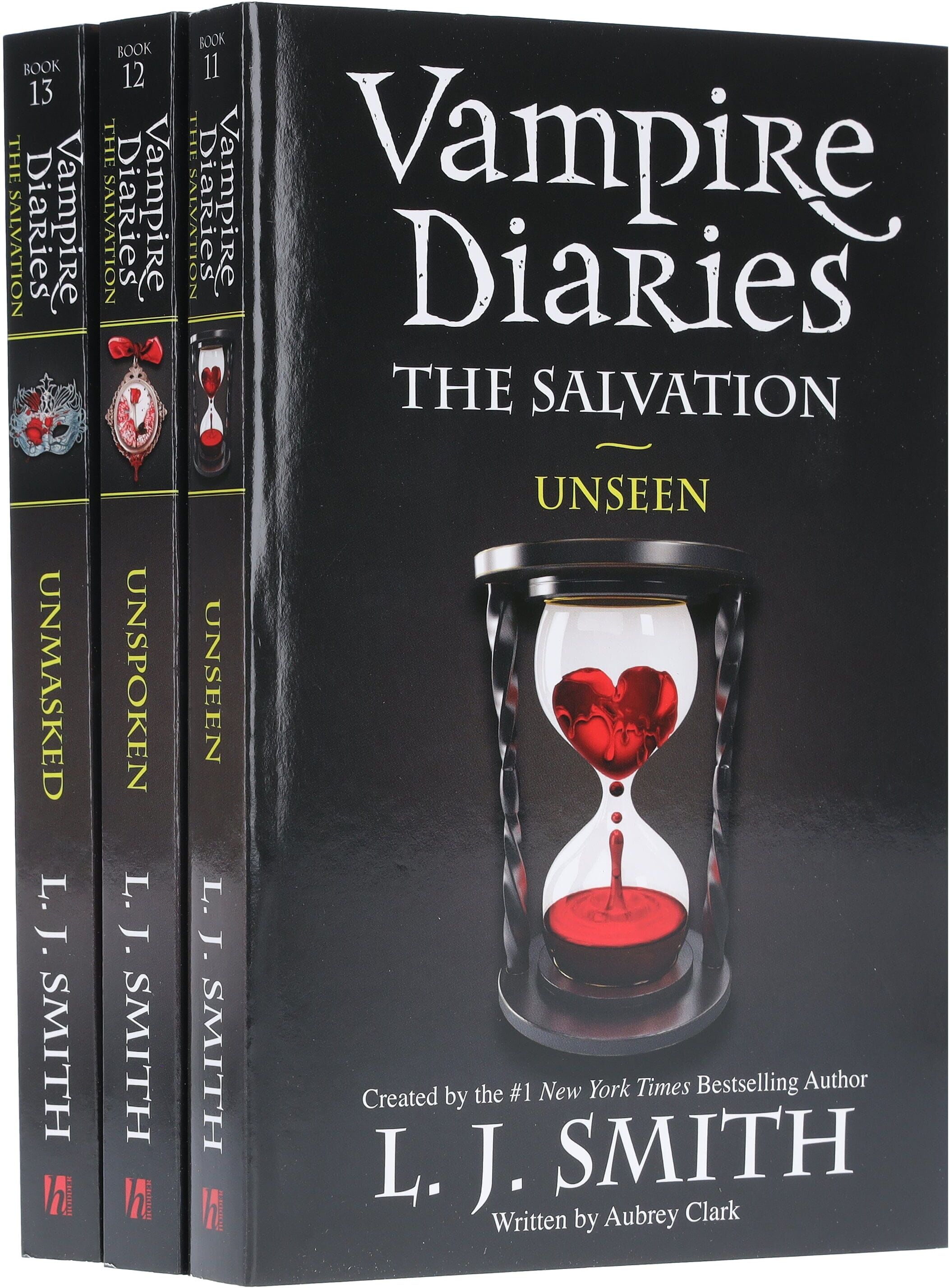 Vampire Diaries The Salvation Series-4 By L j Smith (Book 11 to 13): 3 Books Collection Set - Ages 12-17 - Paperback Hodder & Stoughton