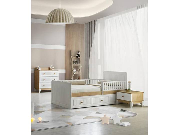 JVmoebel Jugendzimmer-Set Kinderzimmer Ensemble: 3tlg. Komplettmöbel-Set für Einrichtung, (3-tlg), Made in Europa
