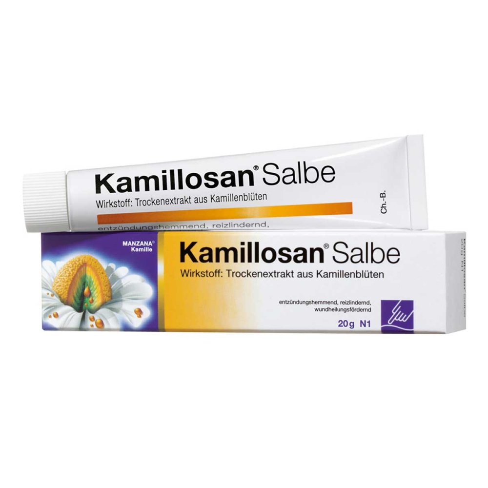 Cooper Consumer Health Deutschland GmbH Kamillosan Salbe: Wund und Heilsalbe bei Entzündung oder Ekzem 00565162