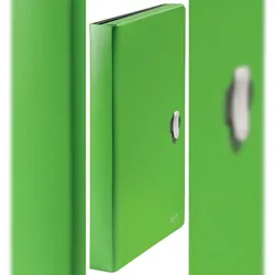 LEITZ Projektmappe Recycle, A4, 5 Fächer, klimaneutral, grün
