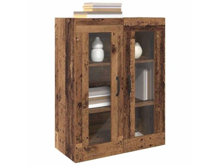 vidaXL Aufbewahrungsschrank Wandmontiert Altholz 69,5 x 34 x 90 cm