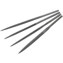 Aircraft Feilenset FS5, 4mm-Schaft, 4-teilig