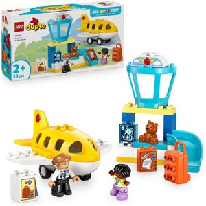 LEGO-DUPLO 10443 Erster Besuch im Flughafen, ab 2 Jahre, 23 Teile